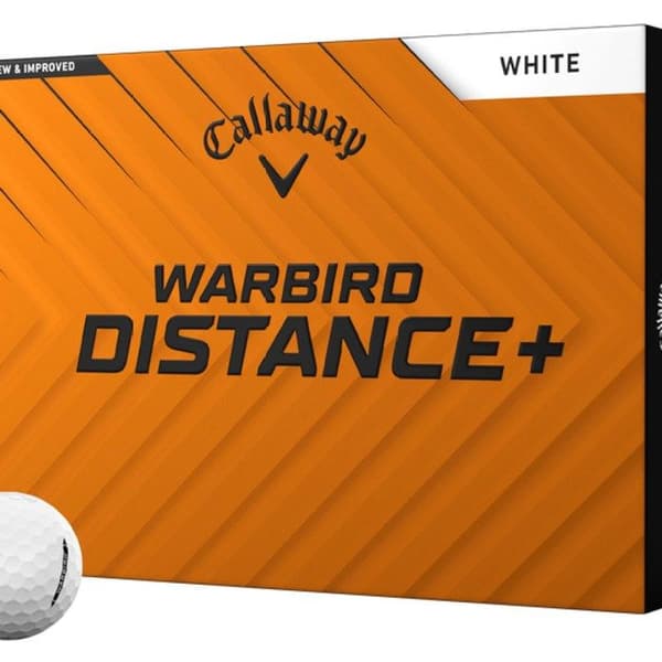 Callaway Warbird Distance + Golfbollar