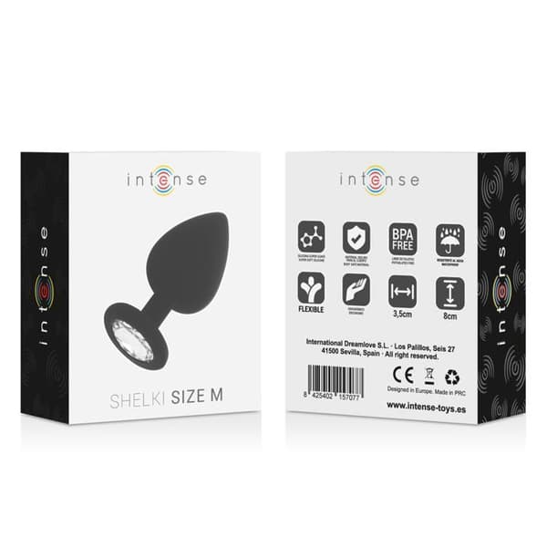 INTENSIV - PLUG ANAL SHELKI M NOIR -