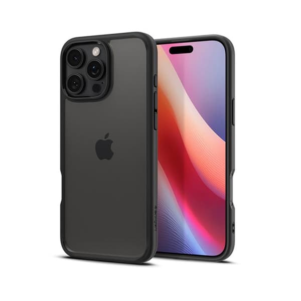 Coque Spigen Ultra Hybrid för iPhone 16 Pro Max (mattsvart)