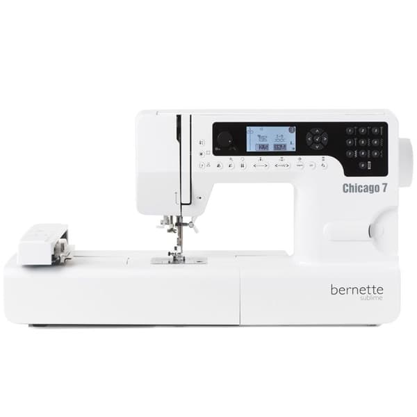 Syrmaskin och broderimaskin Bernette Chicago 7