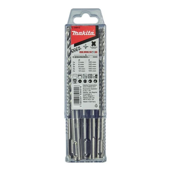 Coffret 12 Bor SDS-Plus NEMESIS II MAKITA E-14912