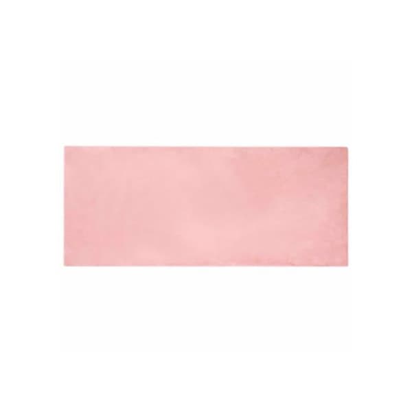 Faux pälsmatta av kanin - vidaXL - 80x200 cm - Rosa - Mjuk polyester - Rektangulär - Lättskött