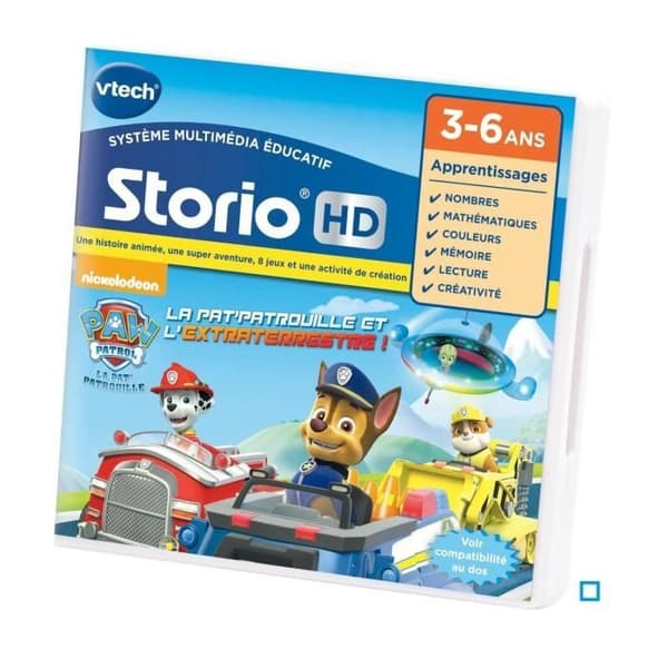 VTECH - Storio Educational Game - Paw Patrol