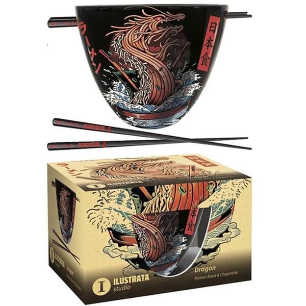 Pyramid Dragon Ramen barnskål