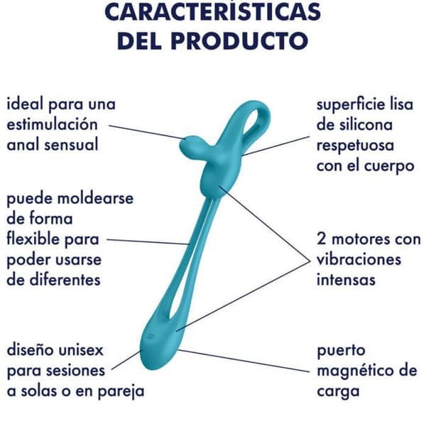 SATISFYER - PLUG & PLAY 1 MULTIVIBRATOR FLEXIBEL -