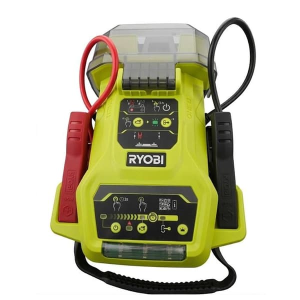 Ryobi 18V ONE+ Nödstarter – snabbstart, kompakt (utan batteri)