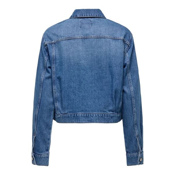 Jeansjacka dam Only - medelblå denim