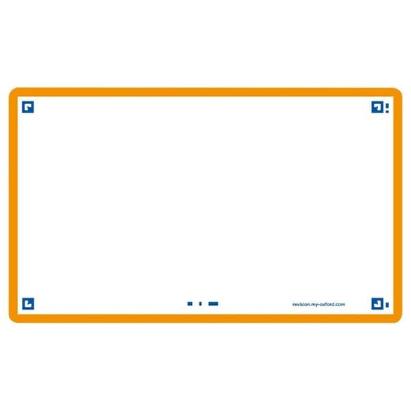 Kort "Flash 2.0", 75 x 125 mm, enfärgad, orange
