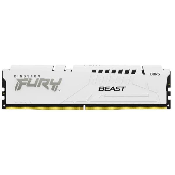 RAM - KINGSTON - 32 GB DDR5 - CL36 - 6000MT/s - Vit - DIMM - Kit med 2
