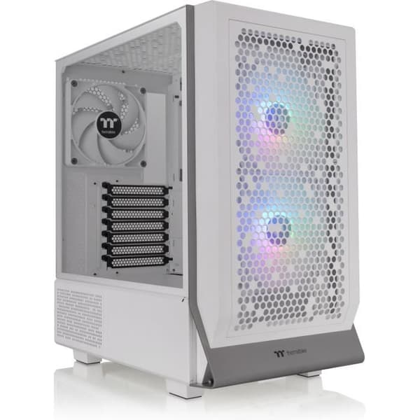 PC-fodral - THERMALTAKE - CERES 300 TG ARGB (Vit) - Medium torn - E-ATX-format - Utan strömförsörjning