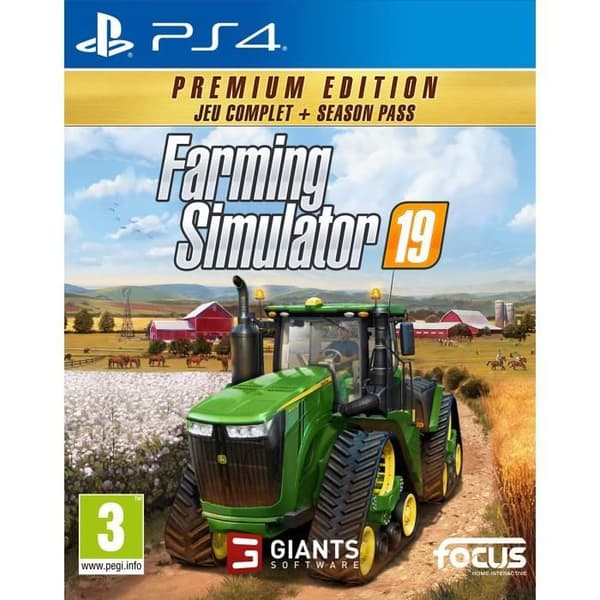 Farming Simulator 19 Premium Edition PS4-spel