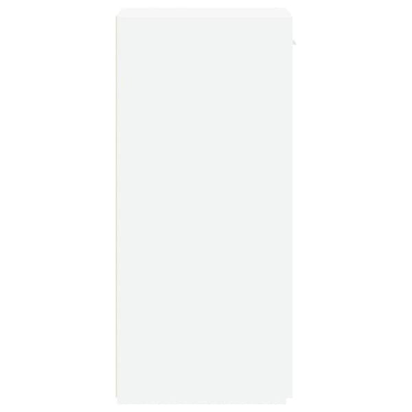 vidaXL Buffé vit 40x42,5x93 cm ingenjörsträ 846278