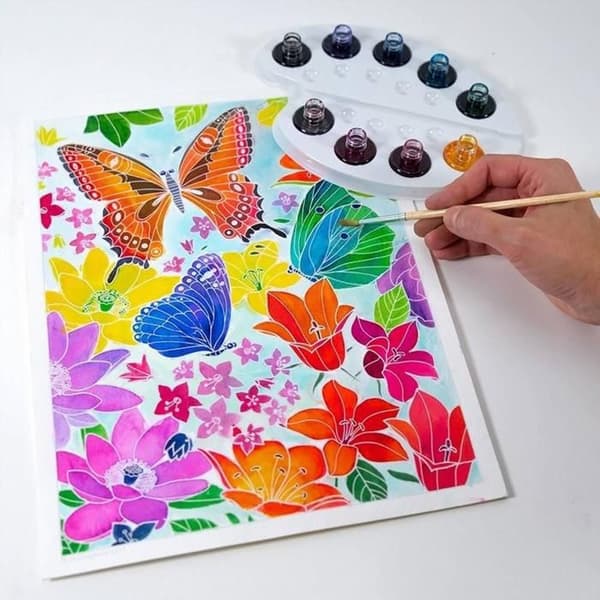 Aquarellum Bland de blommor
