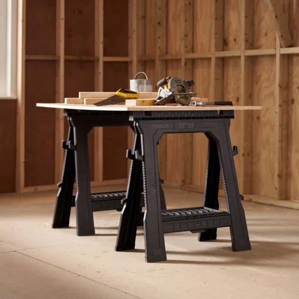 Förpackning med 2 hopfällbara arbetsbockar - STANLEY - STST1-70713 - 450kg