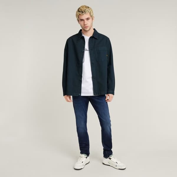 Slim jeans G-Star 3301 - mörkblå