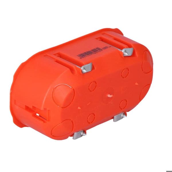 Infälld dosa PK-2x60, för gipsväggar, orange