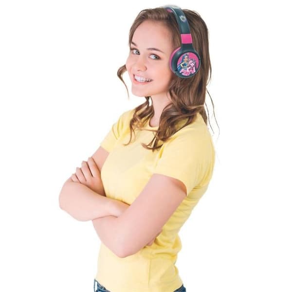 Hörlurar - Lexibook - Monster High - Bluetooth 5.0 - Fällbar - Ljudbegränsning 85 dB