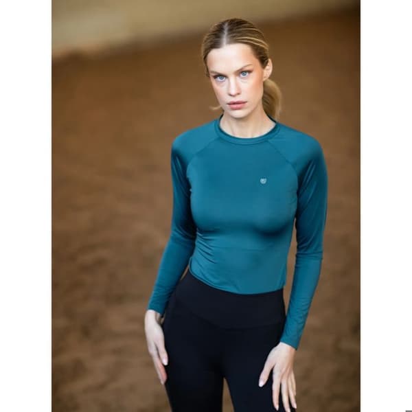 Baselayer ridning långärmad dam Equestrian Stockholm Dynamic