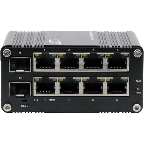 Switch Gigabit - GENERISK - EX-62035M-SFP - 10 portar - Web-administrerbar - IP40