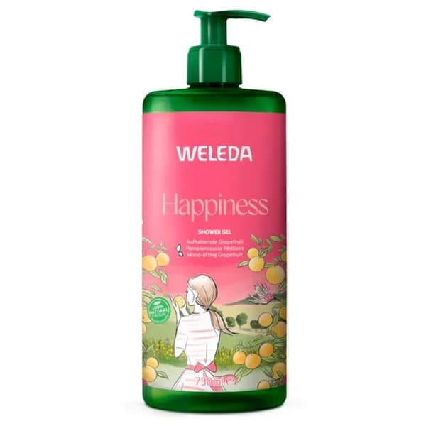 Weleda Lyckogel Dusch med Sprudlande Grapefrukt 750 ML