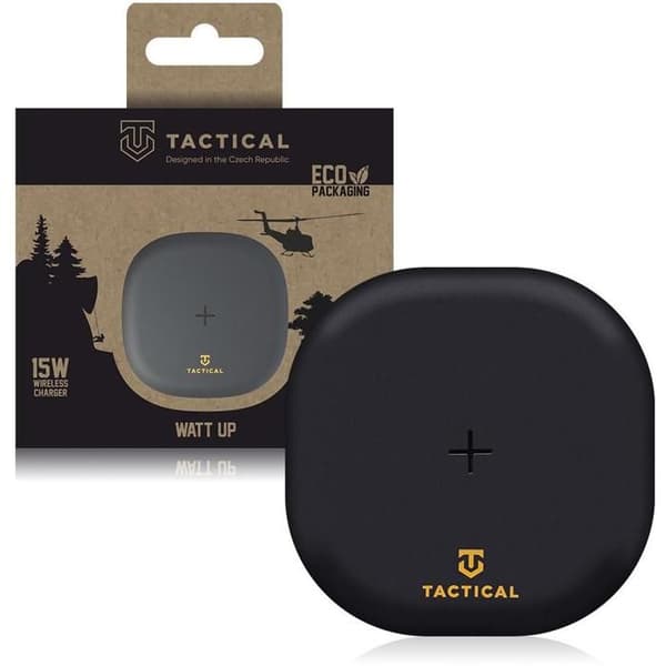 Trådlös laddare - TACTICAL - WattUp - 15 W - USB-C - Laddningsindikator