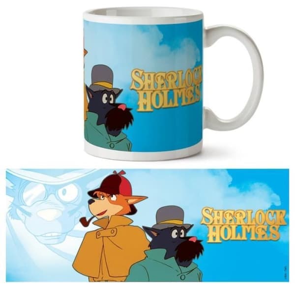 Mugg - SEMIC - Sherlock Holmes - Keramik - 340ml - Mikrovågssäker och diskmaskinssäker