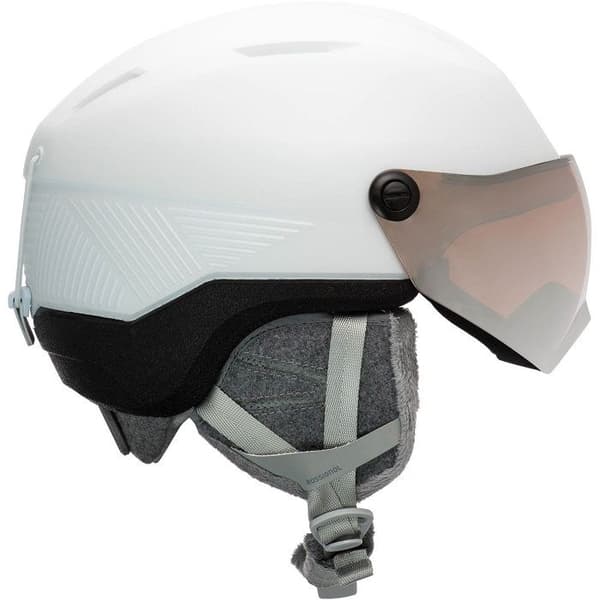 Rossignol Fit Visor Impacts Snökoutor Huvudskydd Vit Dam