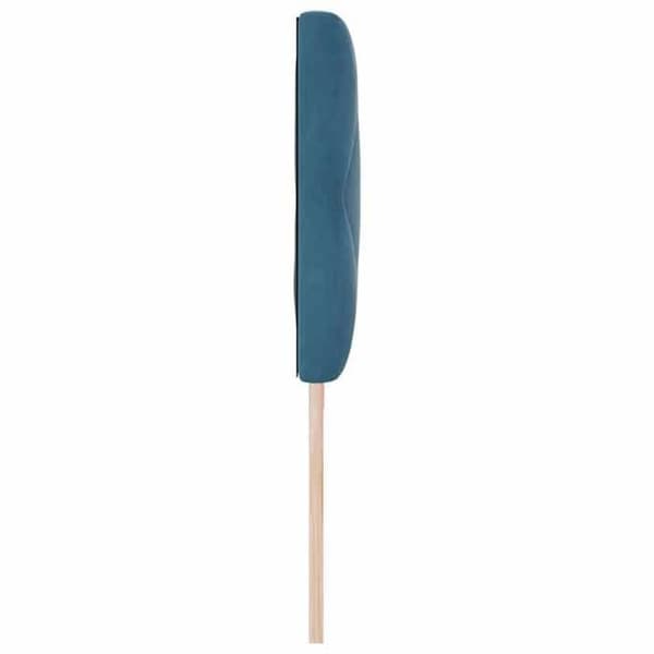 vidaXL Huvudgavel Mörkblå 200 cm Sammet 42007291