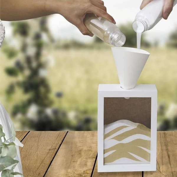 Kit för sandritual för bröllop (med sand)
