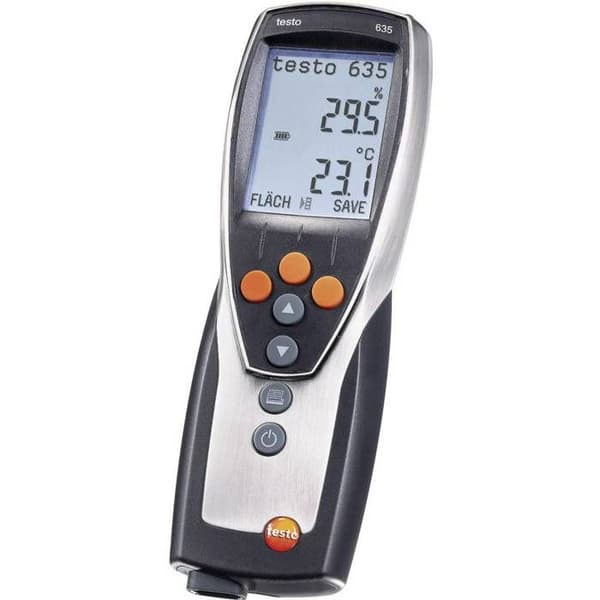 testo 635-1 Hygrometer 0 % RF 100 % RF Mögelresistent display/daggpunkt