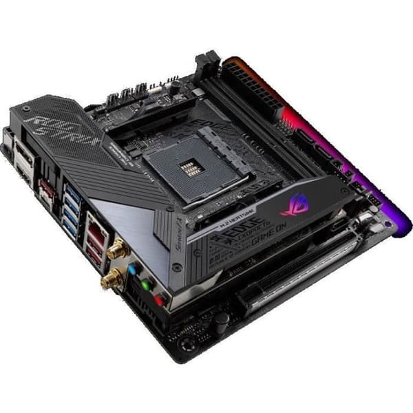 Moderkort - ASUS - ROG Strix X570-I Gaming - Socket AM4 - 64 Go DDR4 - Mini ITX