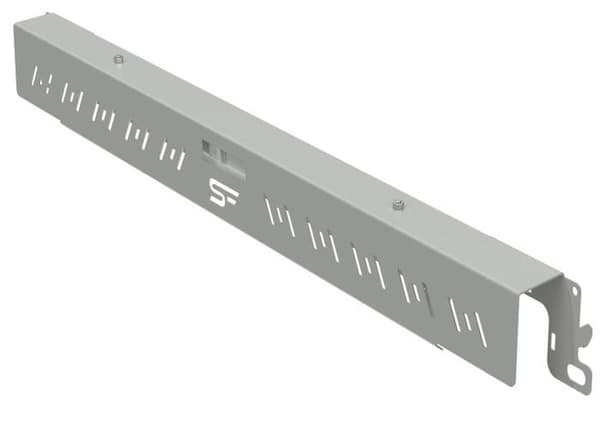 Multipris - STALFLEX - B-RLF19-1UG - LED-panel 19 - 1U - Grå - Inomhus