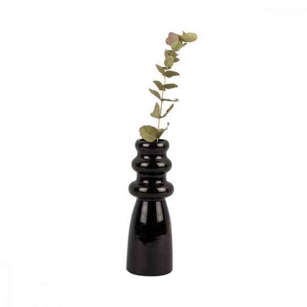 Sparkle Bottle Vas - Present Time - Svart -