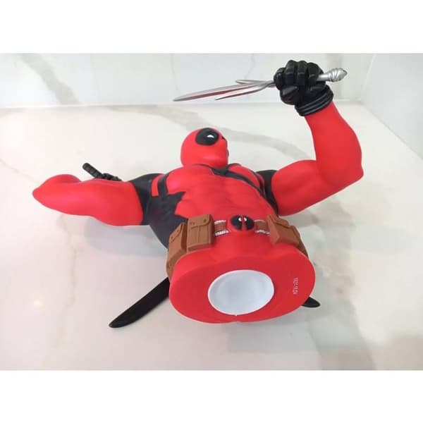 Byst med spargris - MONOGRAM - Ny Deadpool - 20 cm - Röd - Unisex