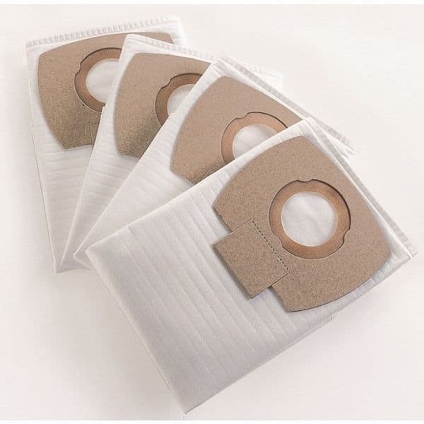 Dammsugarpåse - NILFISK - Buddy - 4-pack - Polyester - Kompatibel