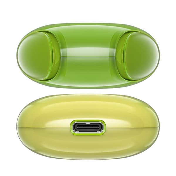 Trådlösa in-ear hörlurar T9 Bluetooth 5.3 USB-C Grön