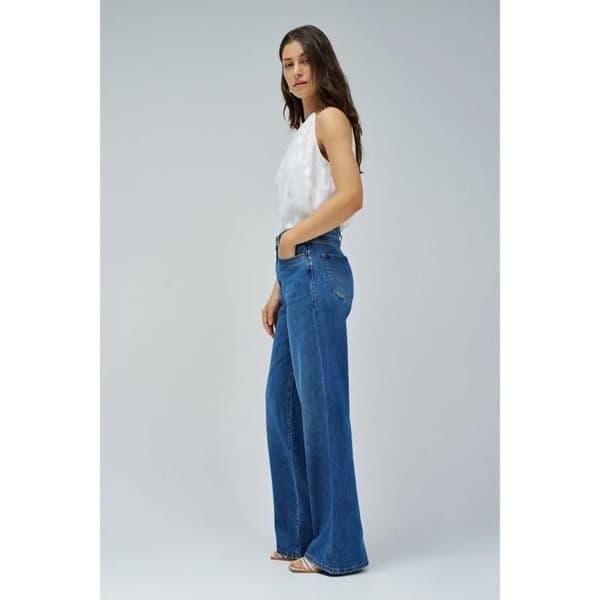 Bootcut jeans för kvinnor Salsa Jeans - blå