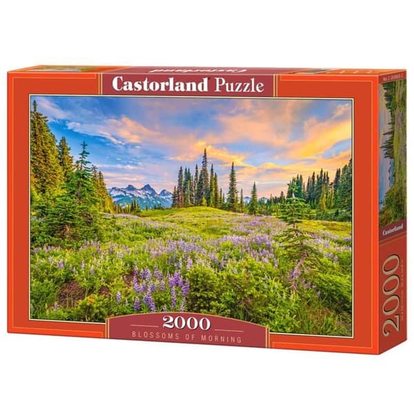 Pussel 2000 bitar: Morgonblommor