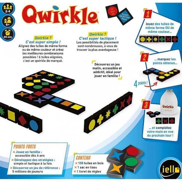Qwirkle New Edition - Brädspel - Från 6 år