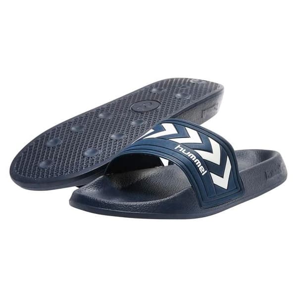 Hummel Larsen Slipper - blå/vit