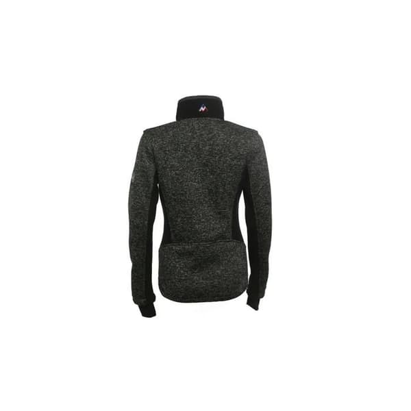 Peak Mountain damfleece - svart/svart