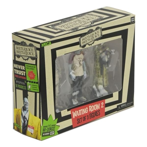 Neca - Beetlejuice - Pack 3 figurer Väntsal 2 10 cm