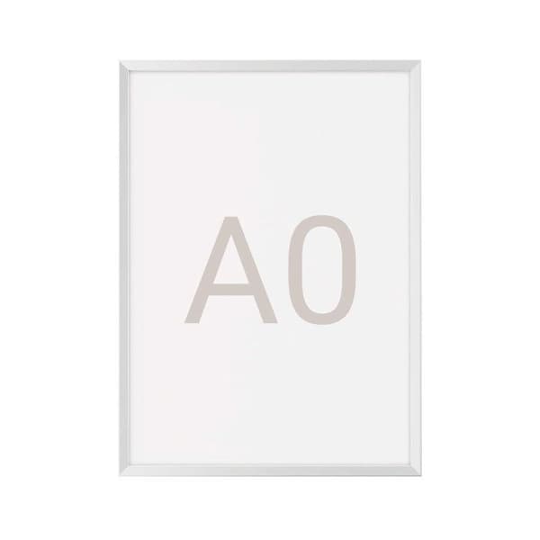 MAUL Ram med klipp MAULsolid porträtt A0 Aluminium 87.5 x 123.5 x 1.8 cm