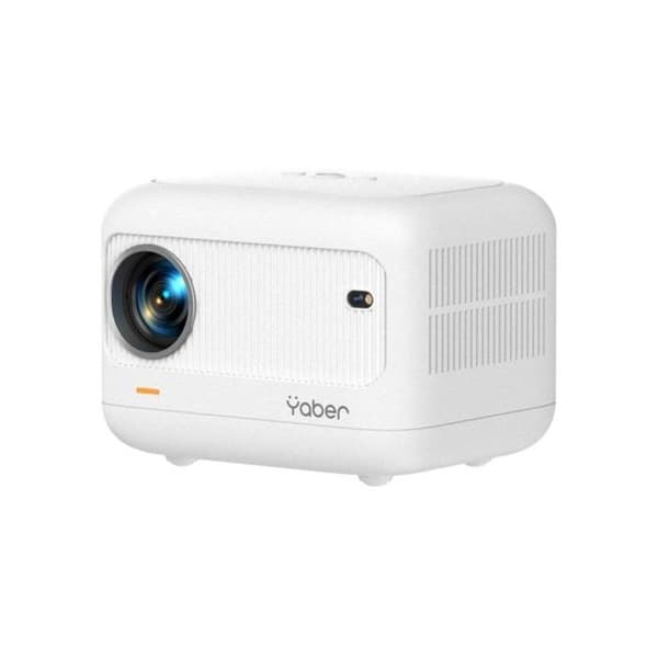 Yaber L1 Bärbar LED-projektor HD 720p Vit