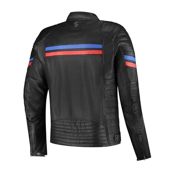 Motorcykeljacka i läder Rusty Stitches Jack Steve