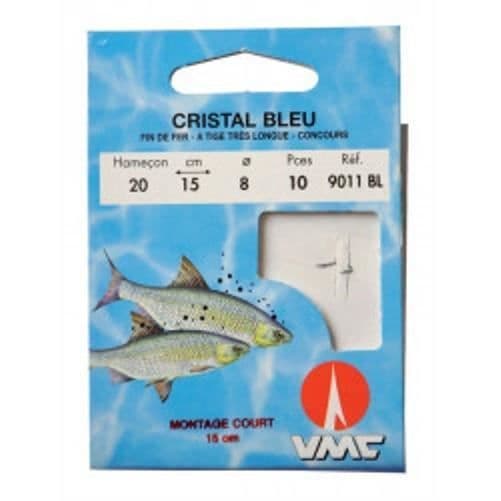 WATER QUEEN CRYSTAL BLUE HOOK - 15CM - PACK OM 10