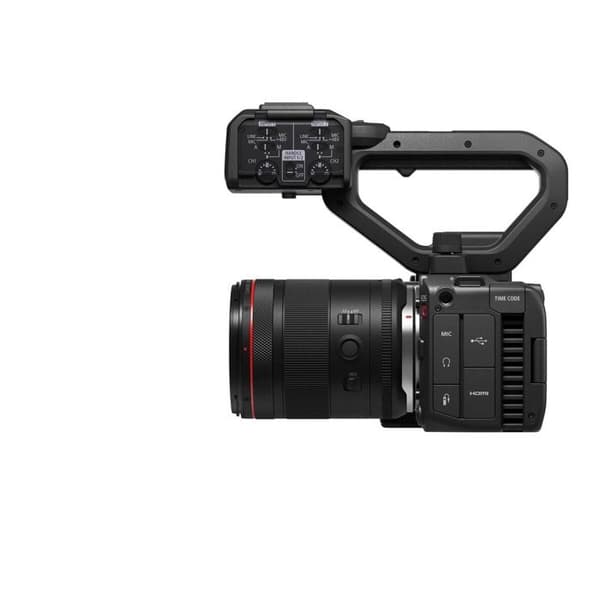 Canon hybridkamera Full Frame videokamera Canon EOS C50 + XLR-grepp Svart