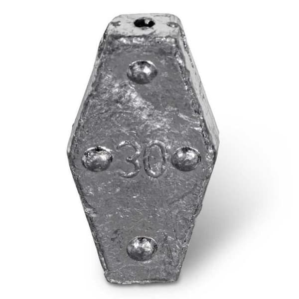 Fiskeblänk - ZEBCO - Trophy - 10 g - Hexagonal - Lätt