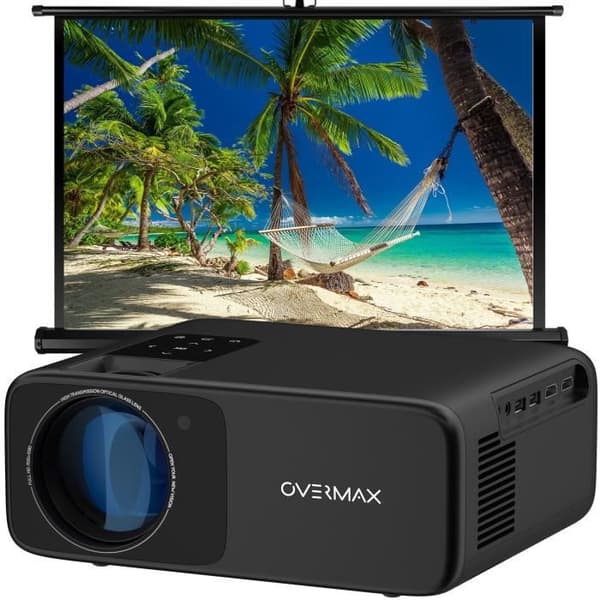 Videoprojektor - OVERMAX - Multipic 4.2 - Full HD - 4500 Lumen - WiFi - 200’’