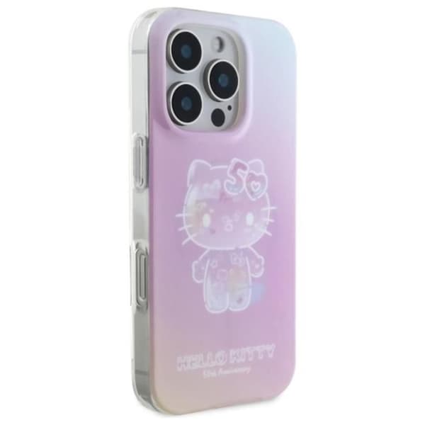 Telefonfodral - HELLO KITTY - iPhone 16 Pro Max - 50-årsjubileum - Gradient Effekt - MagSafe